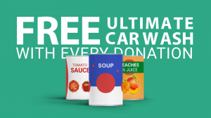 Free Ultimate Car Wash with Donation