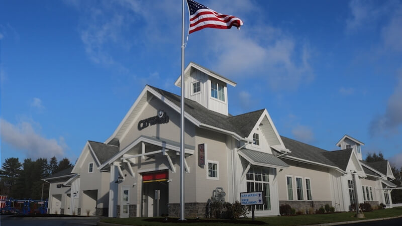 Photo of the the Hoffman Car Wash location at 600 Oriskany Blvd, Yorkville, NY