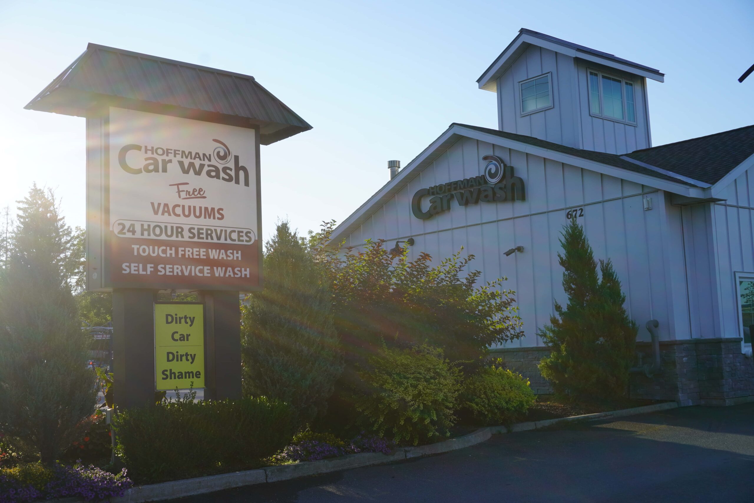 Photo of the the Hoffman Car Wash location at 672 Hoosick Rd., Troy, NY