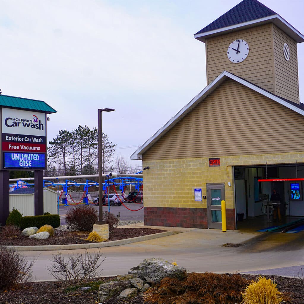 Photo of the the Hoffman Car Wash location at 4858 State Highway 30, Amsterdam, NY