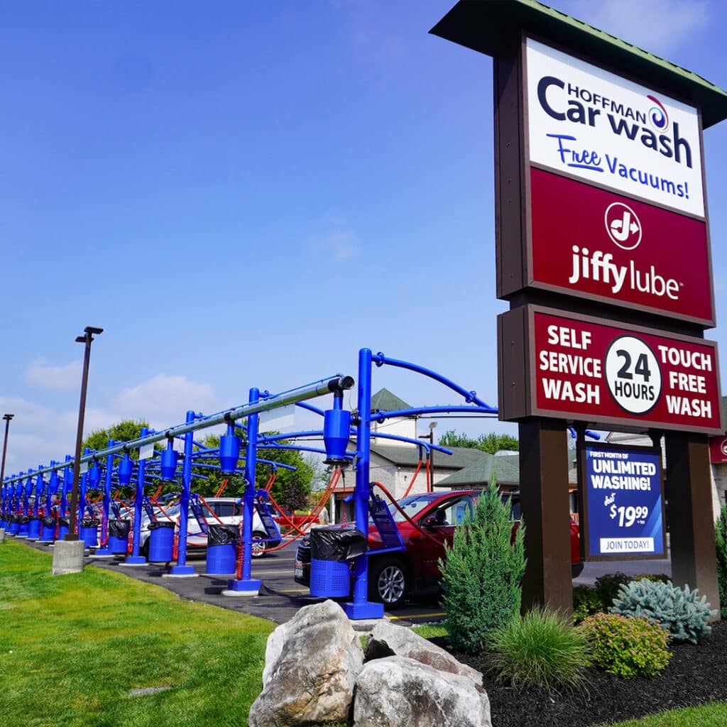 Photo of the the Hoffman Car Wash location at 265 Quaker Rd., Queensbury, NY