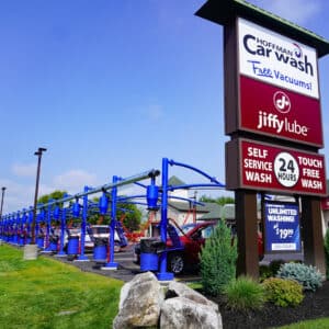 Photo of the the Hoffman Car Wash location at 265 Quaker Rd., Queensbury, NY