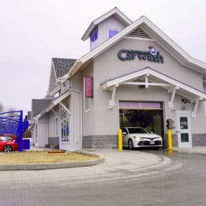 Photo of the exterior of the Hoffman Car Wash location in Halfmoon