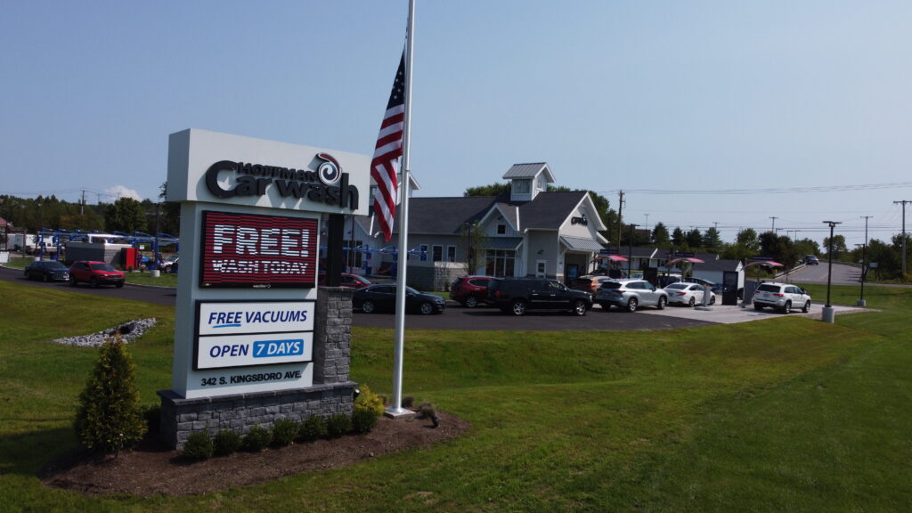 Photo of the the Hoffman Car Wash location at 342 S. Kingsboro Ave., Gloversville, NY
