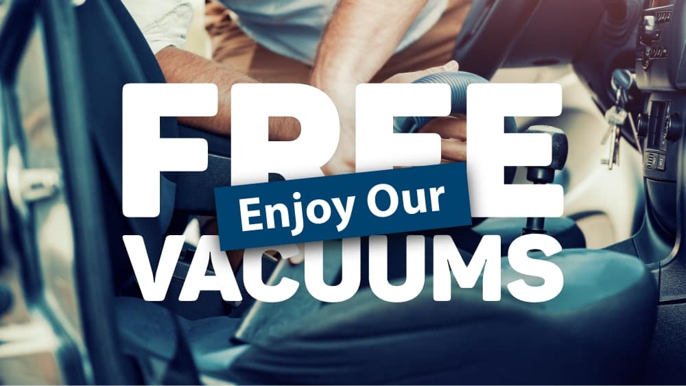 Enjoy Our Free Vacuums