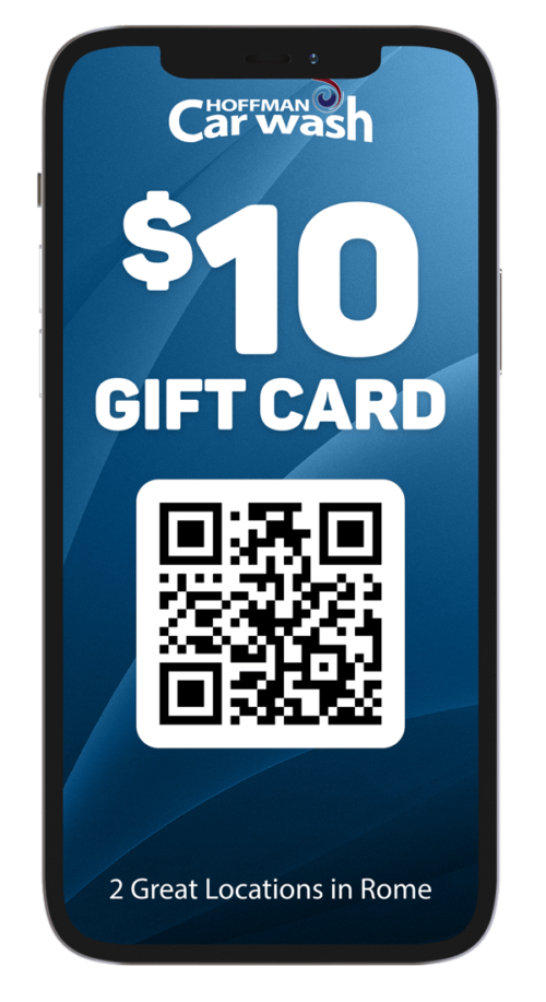 10 Gift Card Hoffman Car Wash